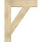 Ekena Millwork Traditional Block Rough Sawn Bracket, Douglas Fir, 6"W x 30"D x 38"H BKT06X30X38TRA05RDF - alternate 2